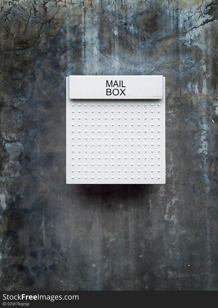 White mail box