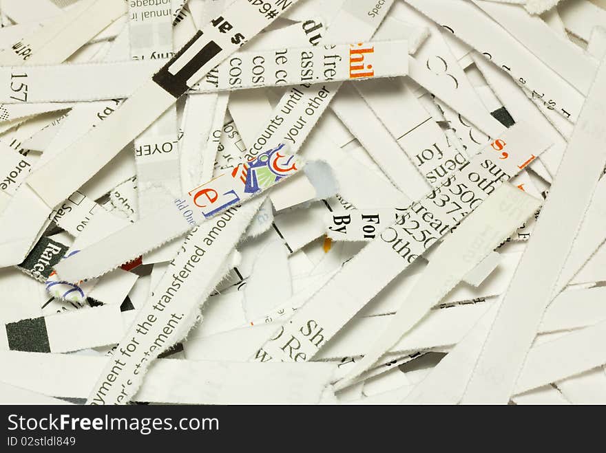 Some shredded paper concepts of confidentiality