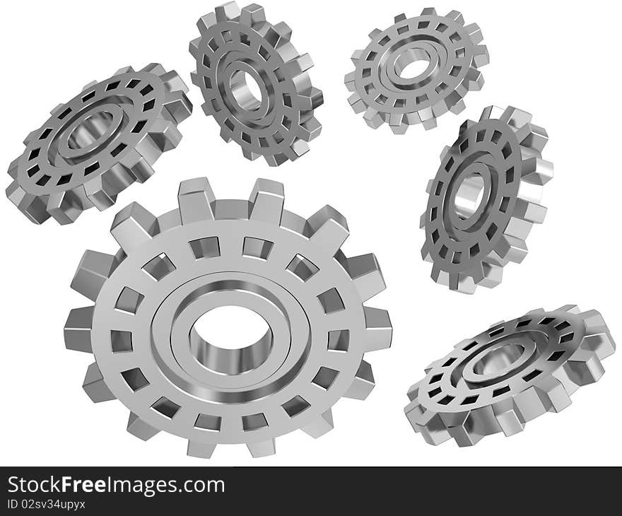 Steel gears