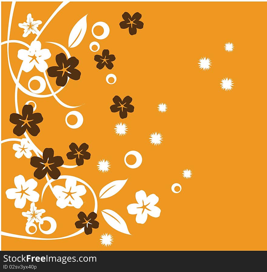 Floral pattern for wallpaper, templates and others. Floral pattern for wallpaper, templates and others