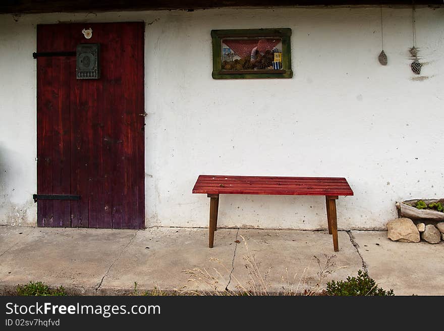 The small old cottage  somewhere in czech republic