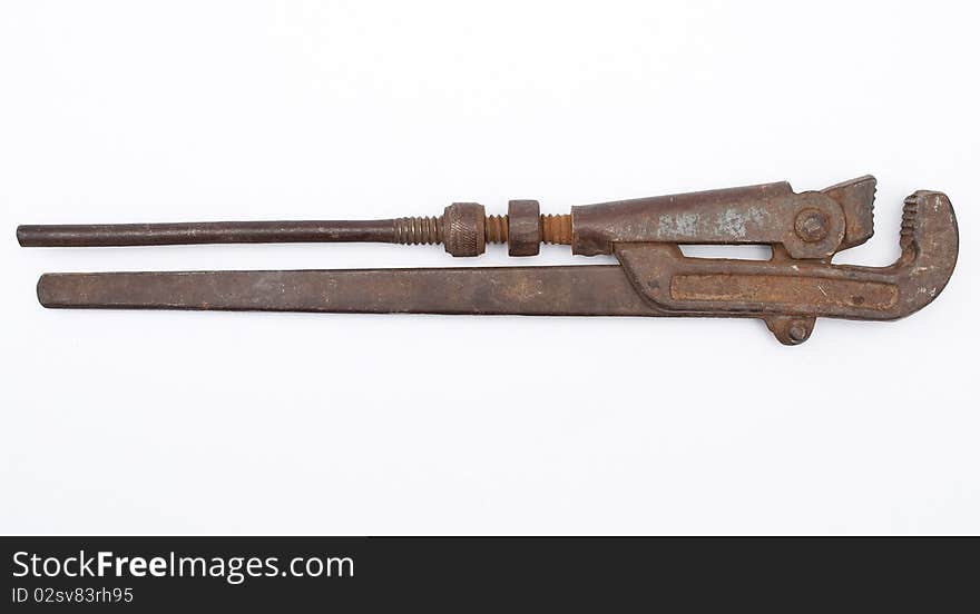 Rusty Metal Screw-wrench