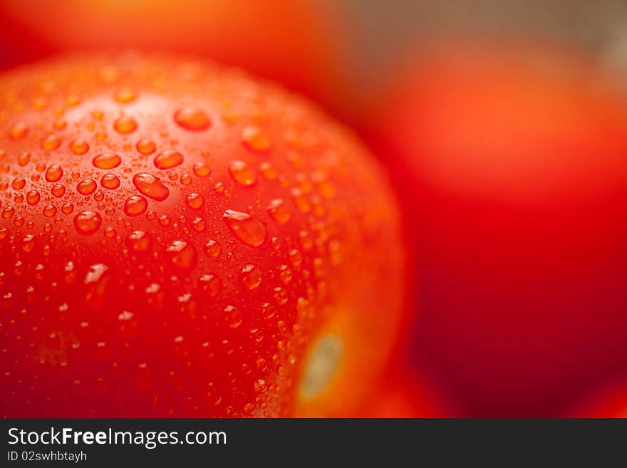 Fresh, Vibrant Roma Tomatoes