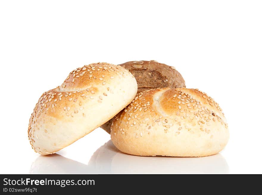 Three Oven Baked Rolls