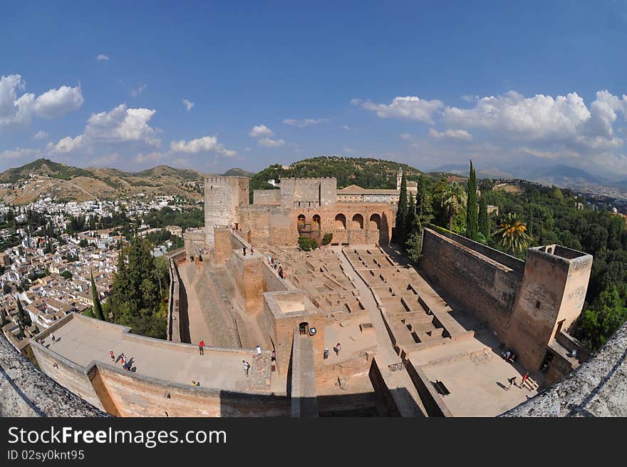 Alhambra Panoramic View