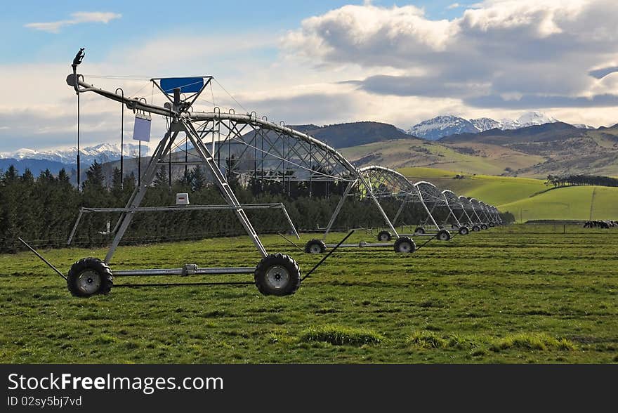 Pivot Irrigation, New Zealand