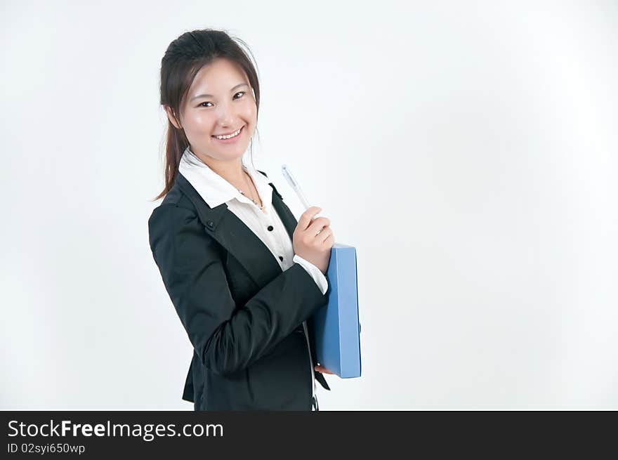 Asian business woman