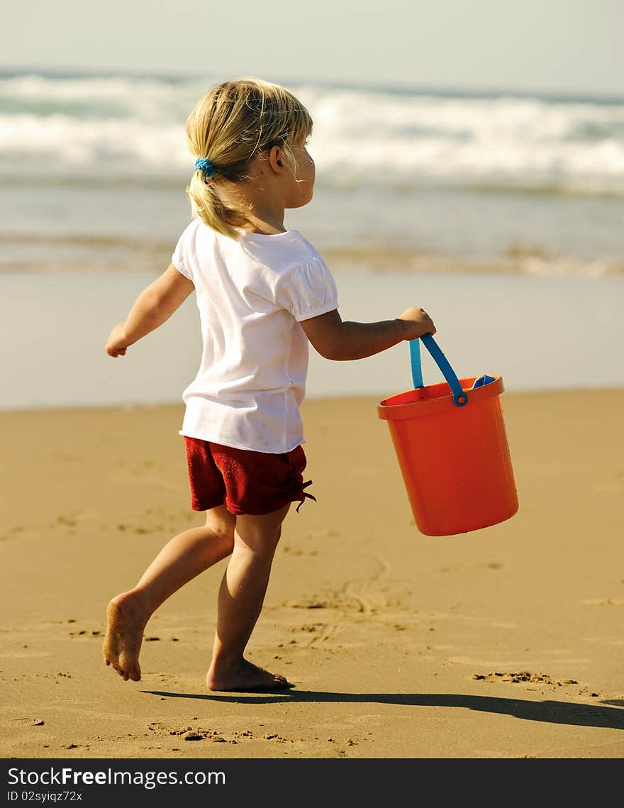 Beach child