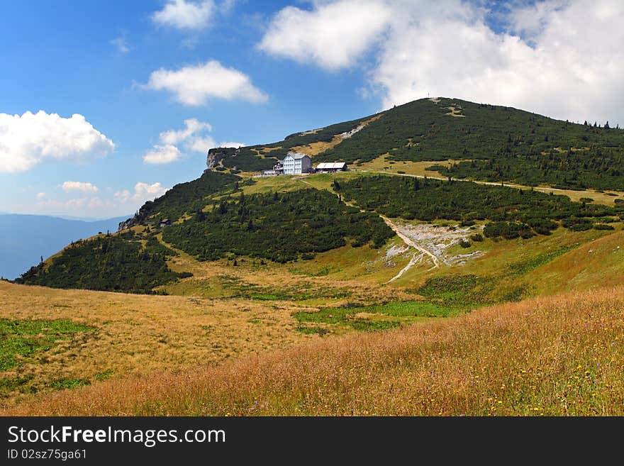 Summer in mountains