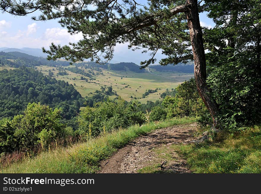 Beautiful view on Rhodope mountains from Bulgaria, Europe. Beautiful view on Rhodope mountains from Bulgaria, Europe