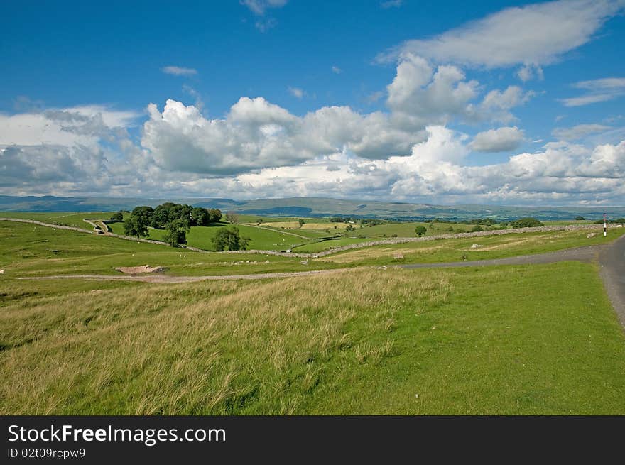 The Summer Landscape Of Cumbria