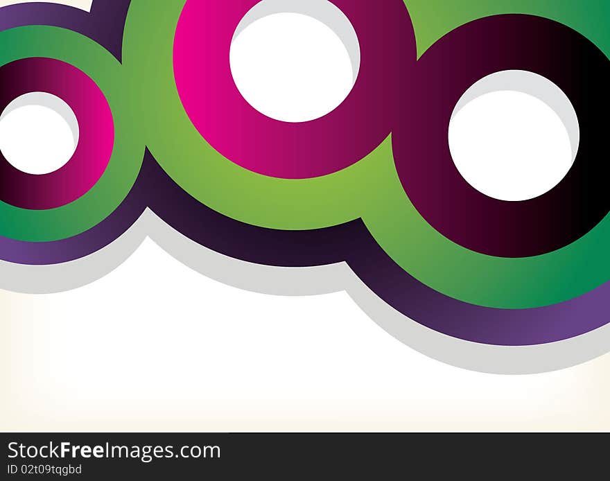 Abstract colorful background. Vector illustration