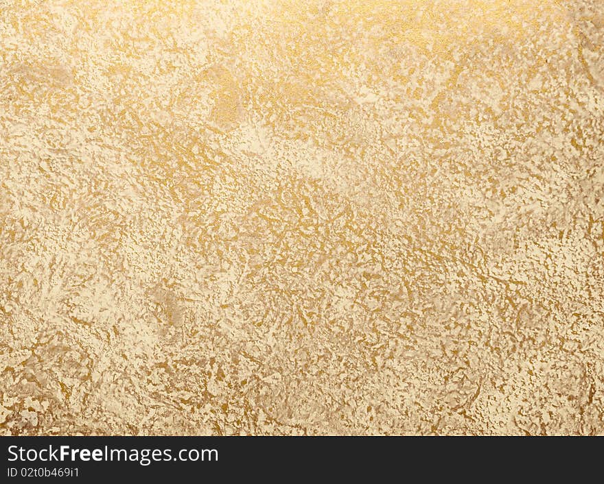 Abstract golden paper background, texture