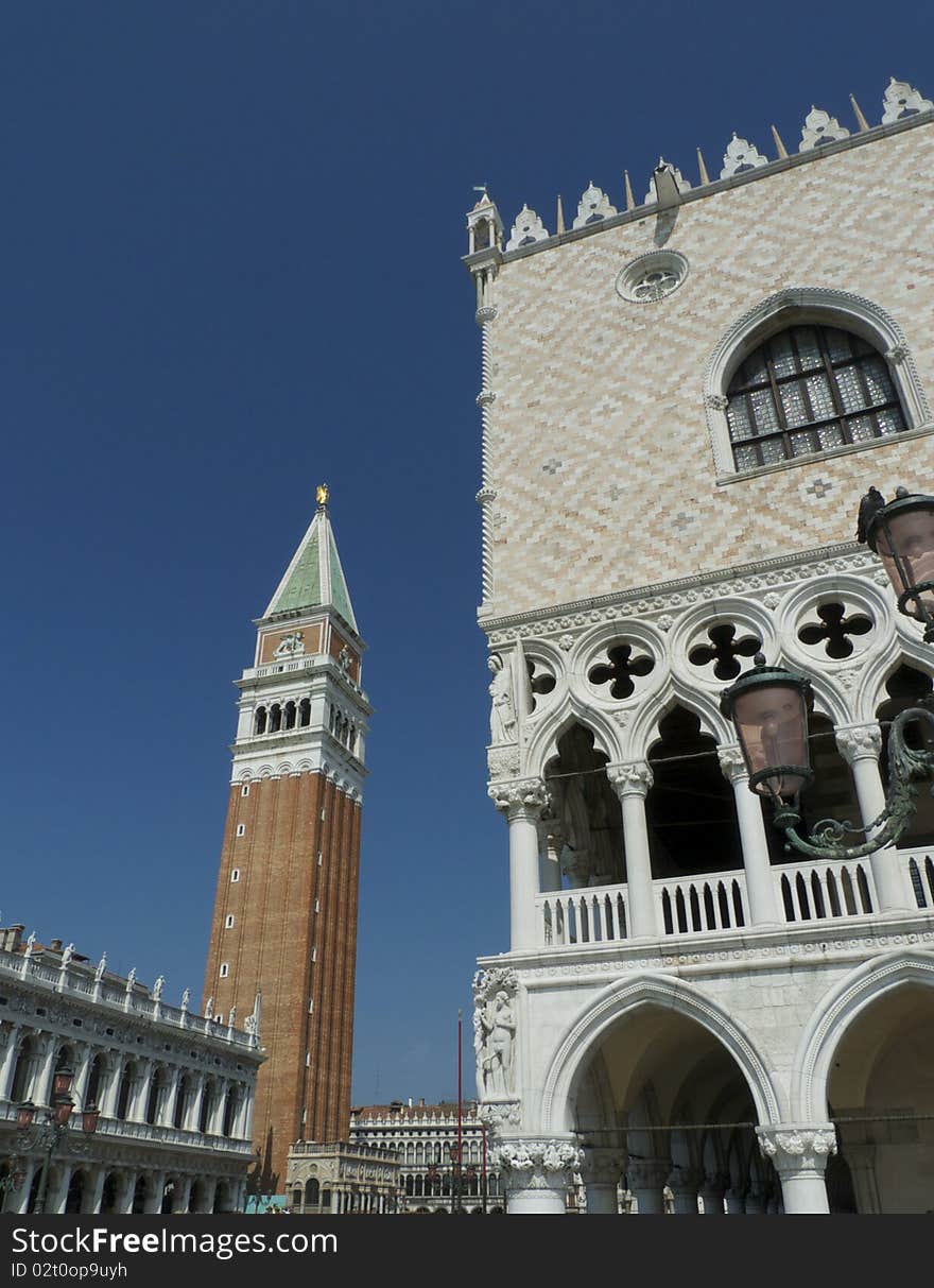 View of piazza san marco - venezia italy