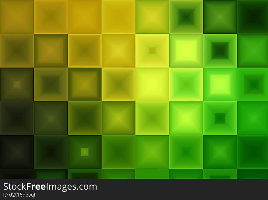 Green squares background beautiful texture. Green squares background beautiful texture