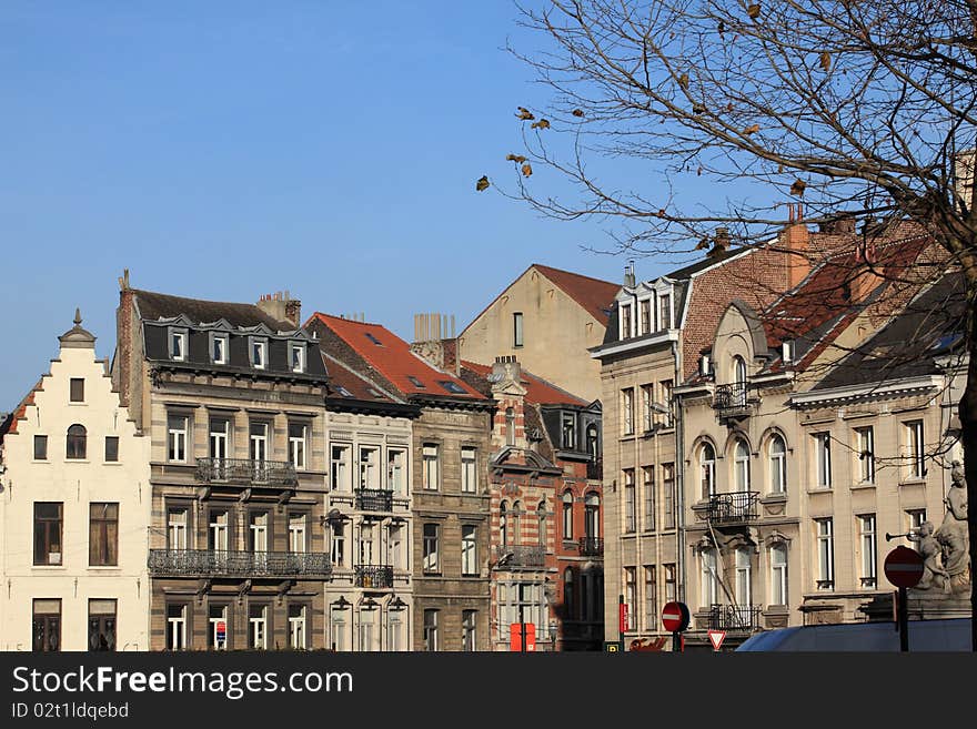 Building In Brussels, Belgium