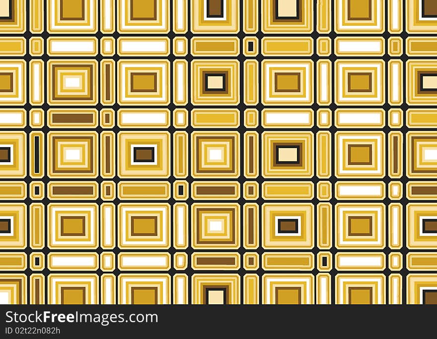 Geometrical mosaic design for background