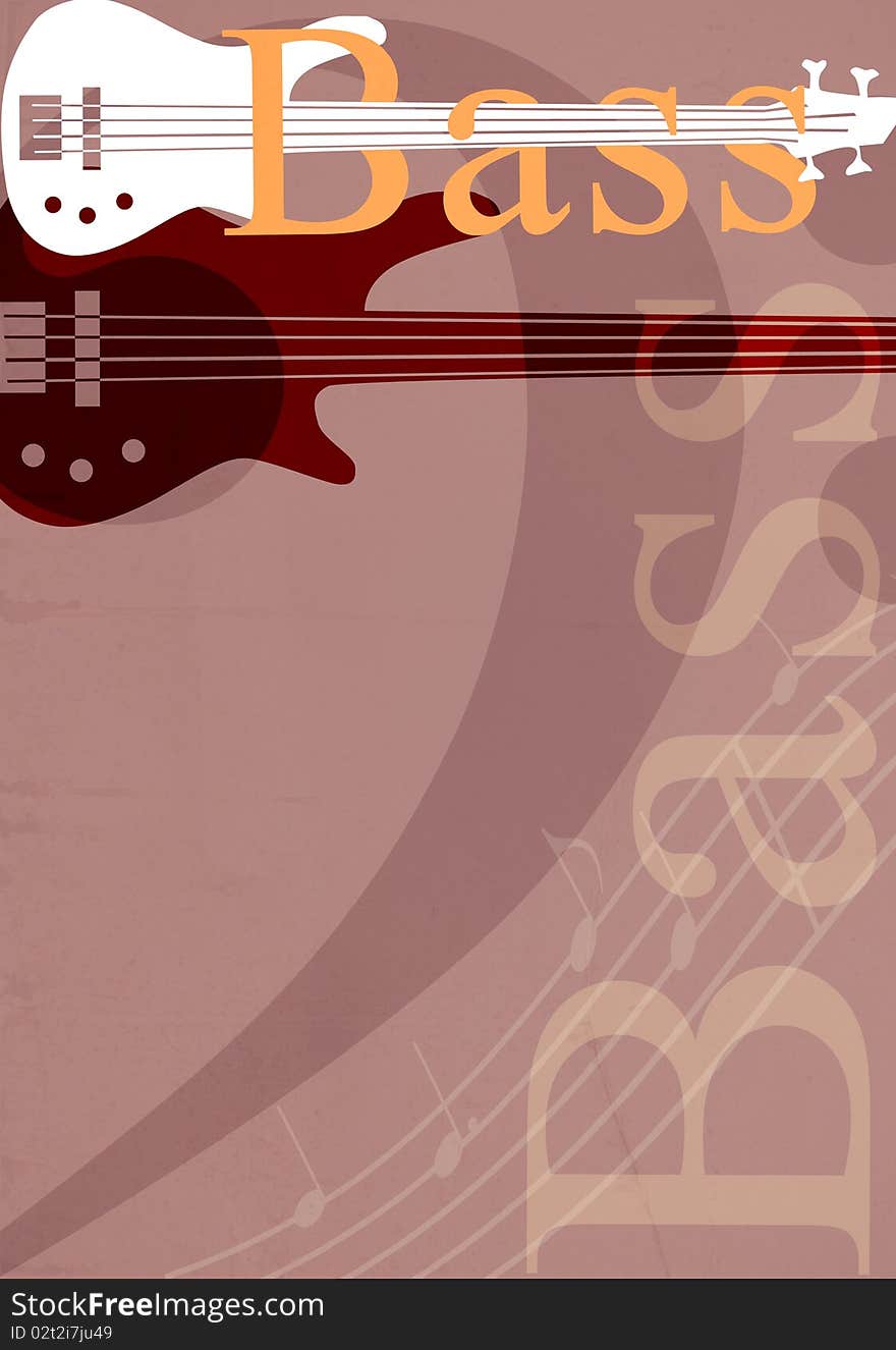 Background With Guitar