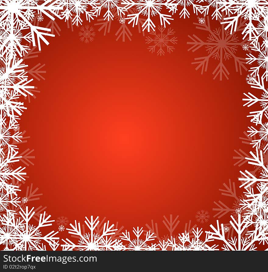 Christmas back ground in red color. Christmas back ground in red color