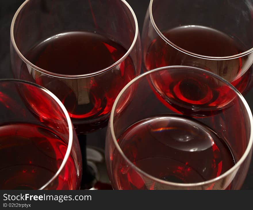 Red Wine Glasses