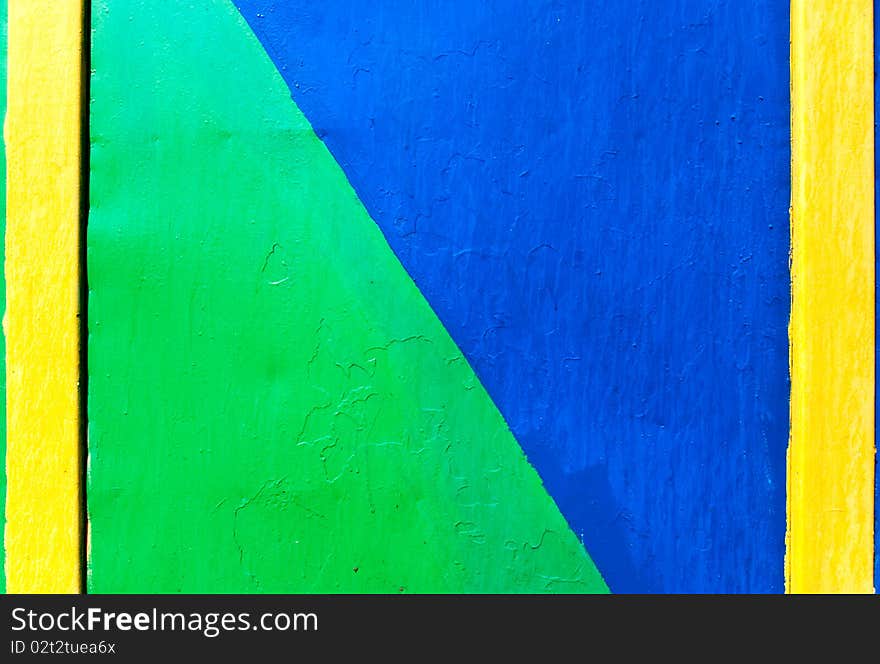 Abstract vibrant colors painted a wall surface. Abstract vibrant colors painted a wall surface