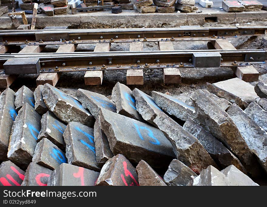 Restoration Of Tram Tracks