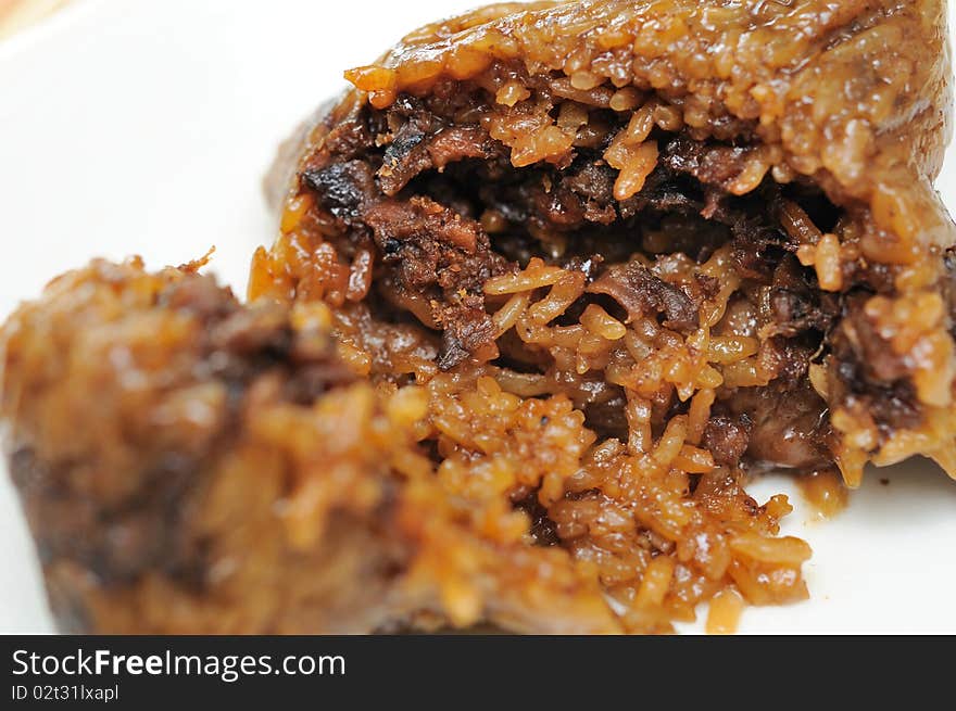 Close up of delicious Chinese traditional meat dumpling . For food and beverage, customs and traditions, and local and creative cuisine concepts. Close up of delicious Chinese traditional meat dumpling . For food and beverage, customs and traditions, and local and creative cuisine concepts.