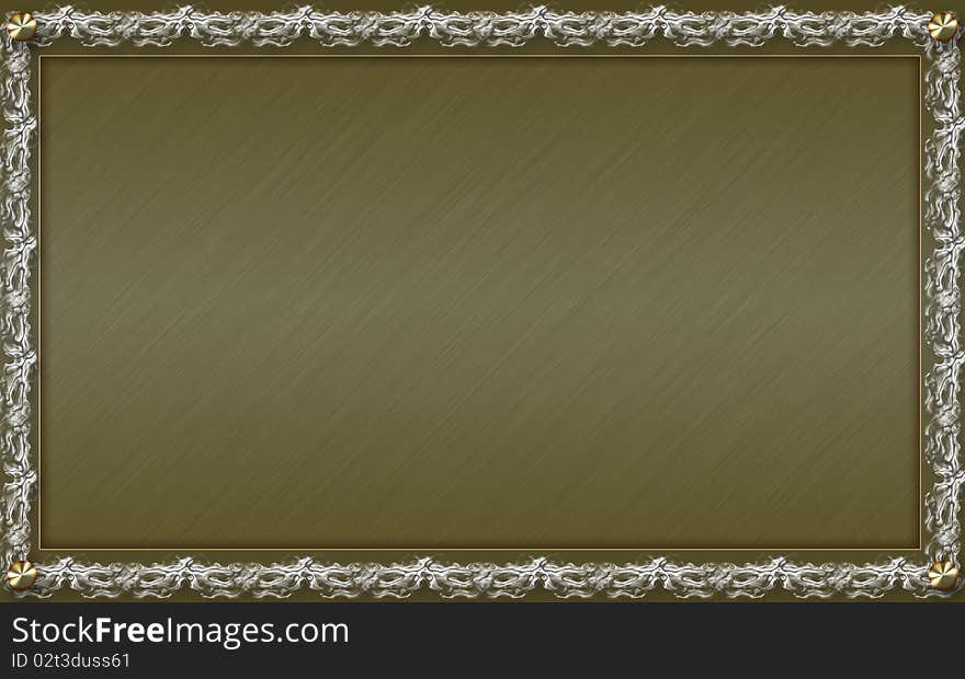 Vintage photo frame for web or wallpaper with classy patterns. Vintage photo frame for web or wallpaper with classy patterns