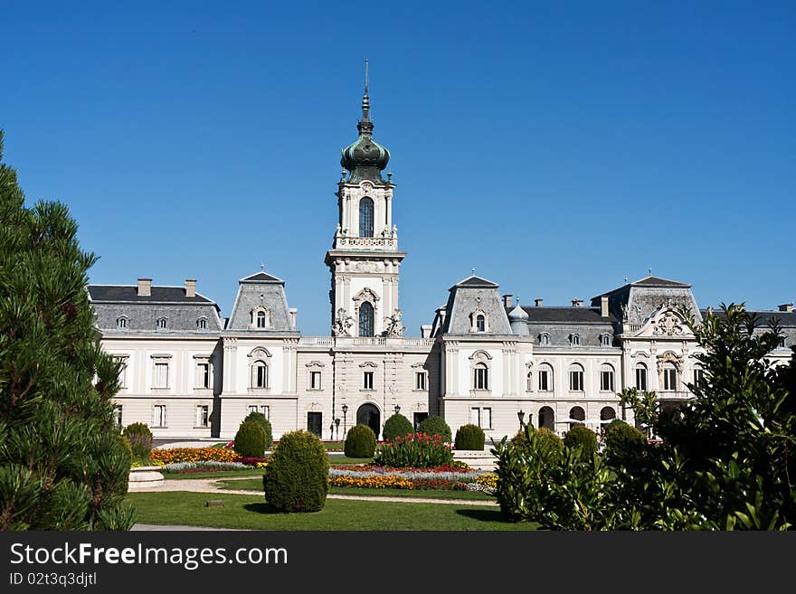 Nice castle in Keszthely, Hungary