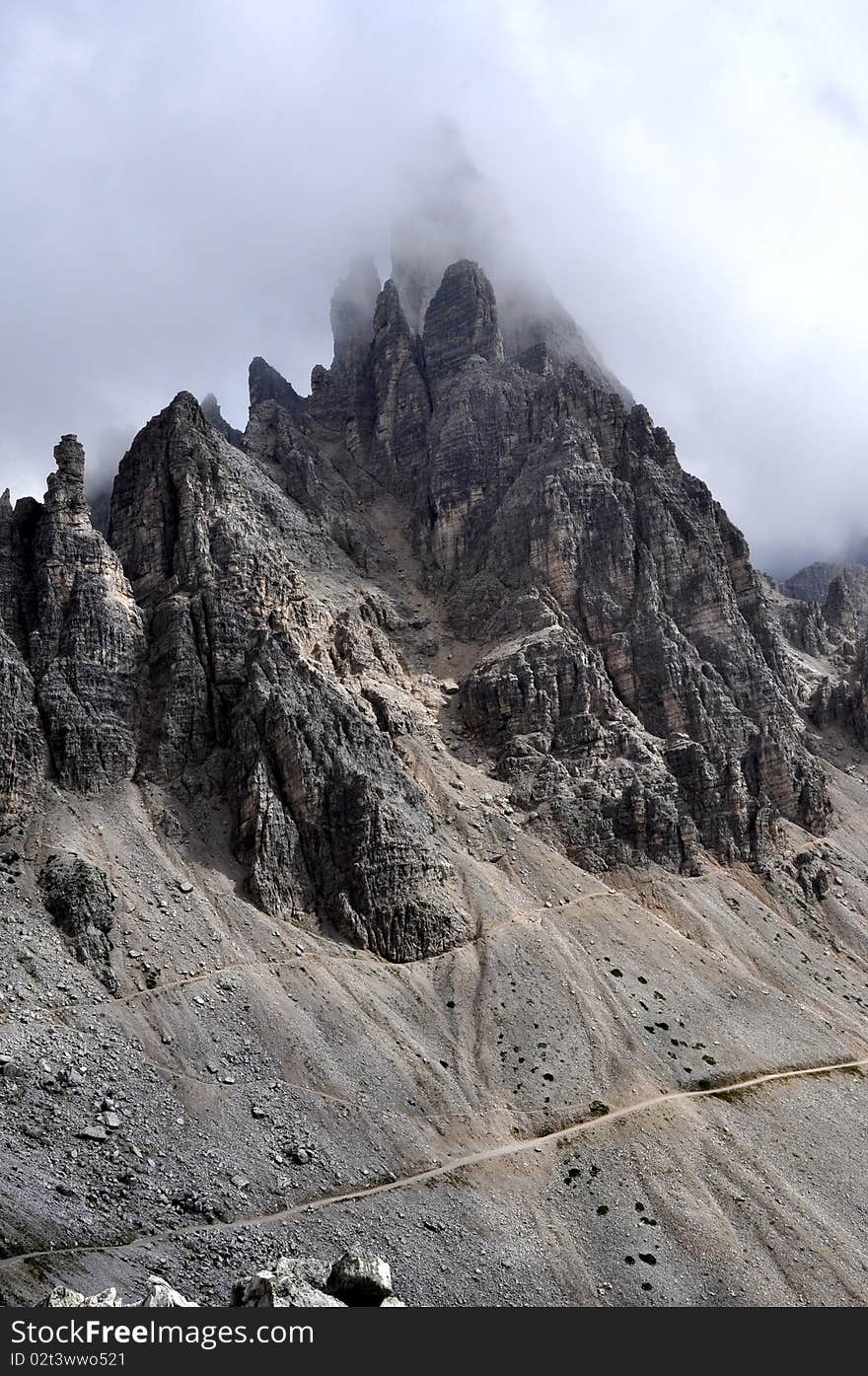 Landscape Dolomites - Monte Paterno