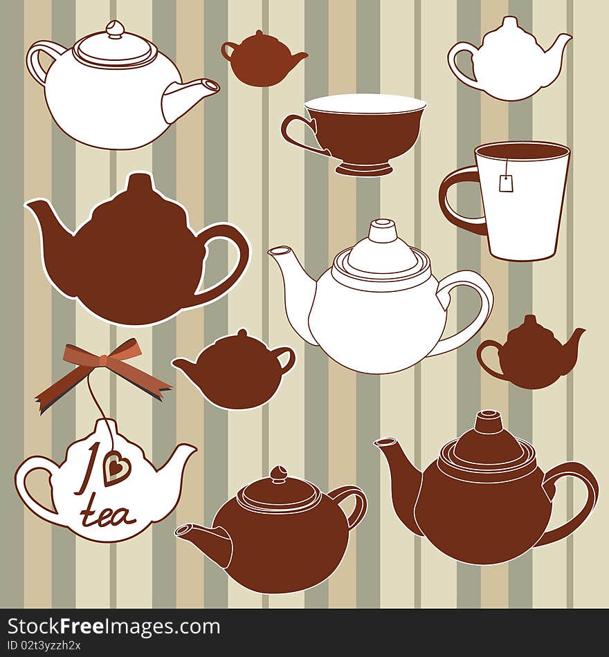 Teapots And Cups