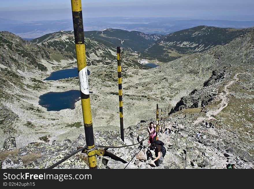 High mountain landscape from Bulgaria. High mountain landscape from Bulgaria