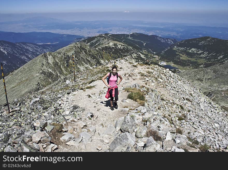 High mountain landscape from Bulgaria. High mountain landscape from Bulgaria