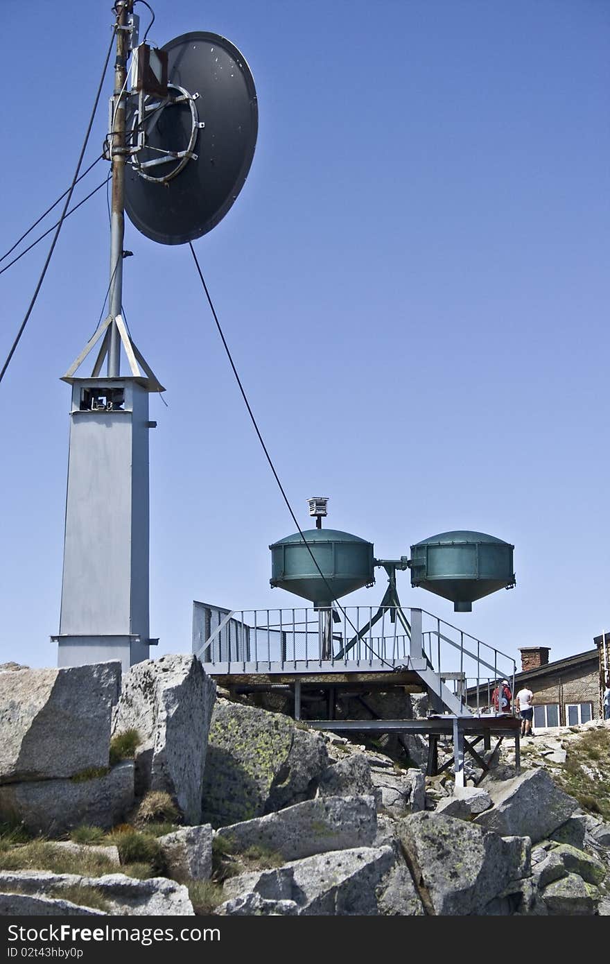 High mountain antennas from Bulgaria