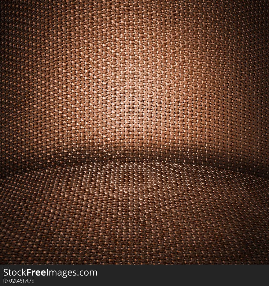 Dark orange wicker textured background