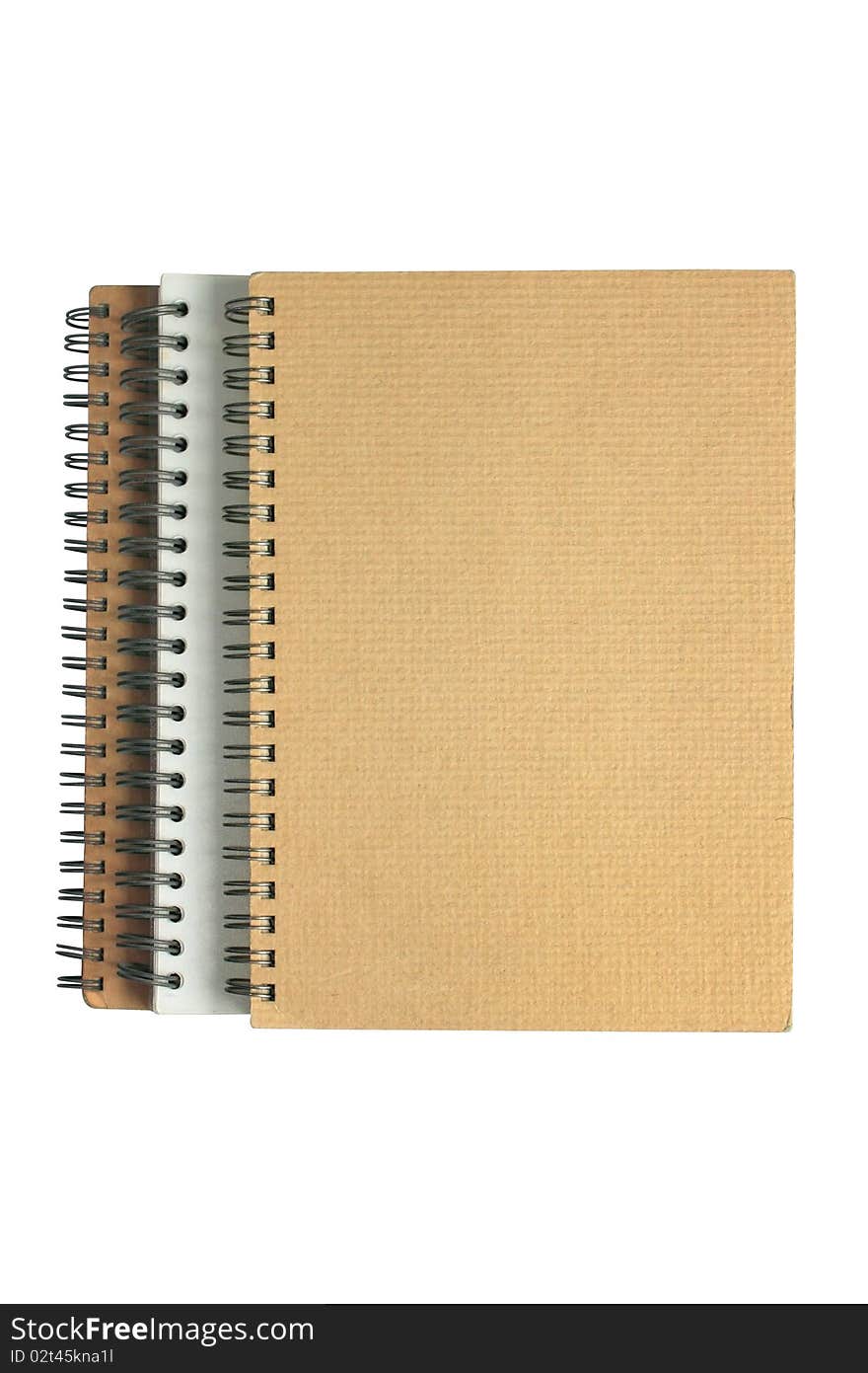 Three notebooks