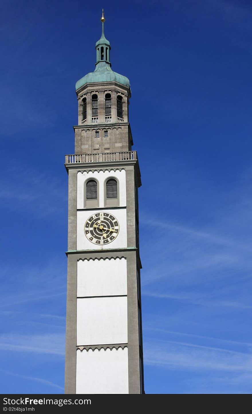 Tower In Augsburg