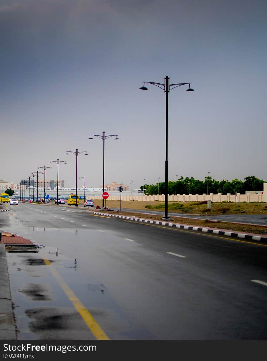 A rare rainy day in Dubai, we have roughly a week of rain here. A rare rainy day in Dubai, we have roughly a week of rain here.