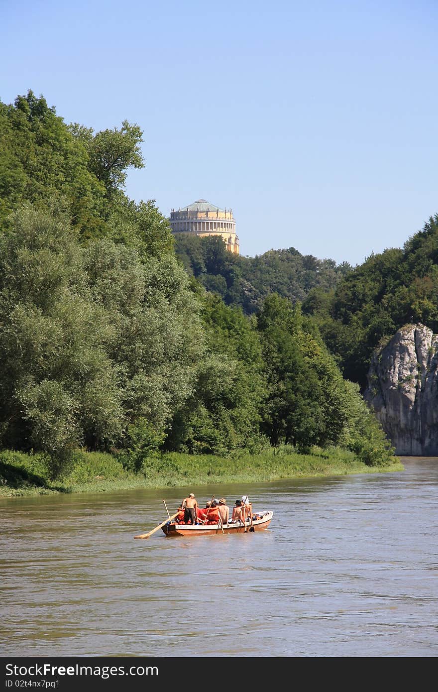 Danube in Kelheim