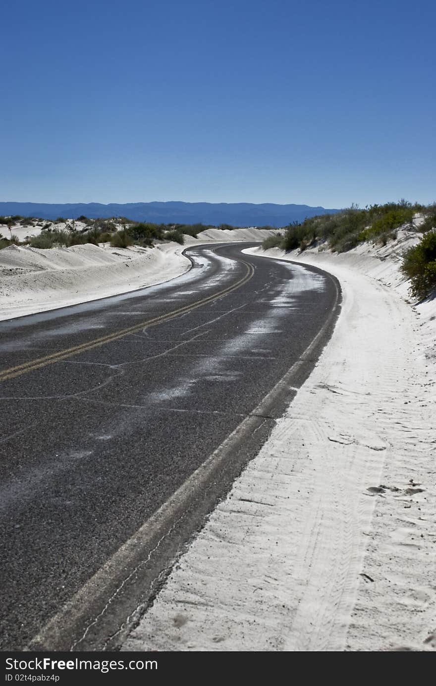 A Lone White Road