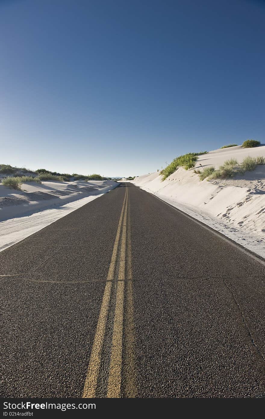 A Lone White Road