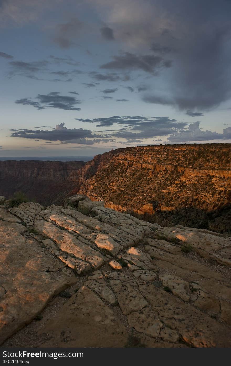 A beautiful Grand Canyon sunset