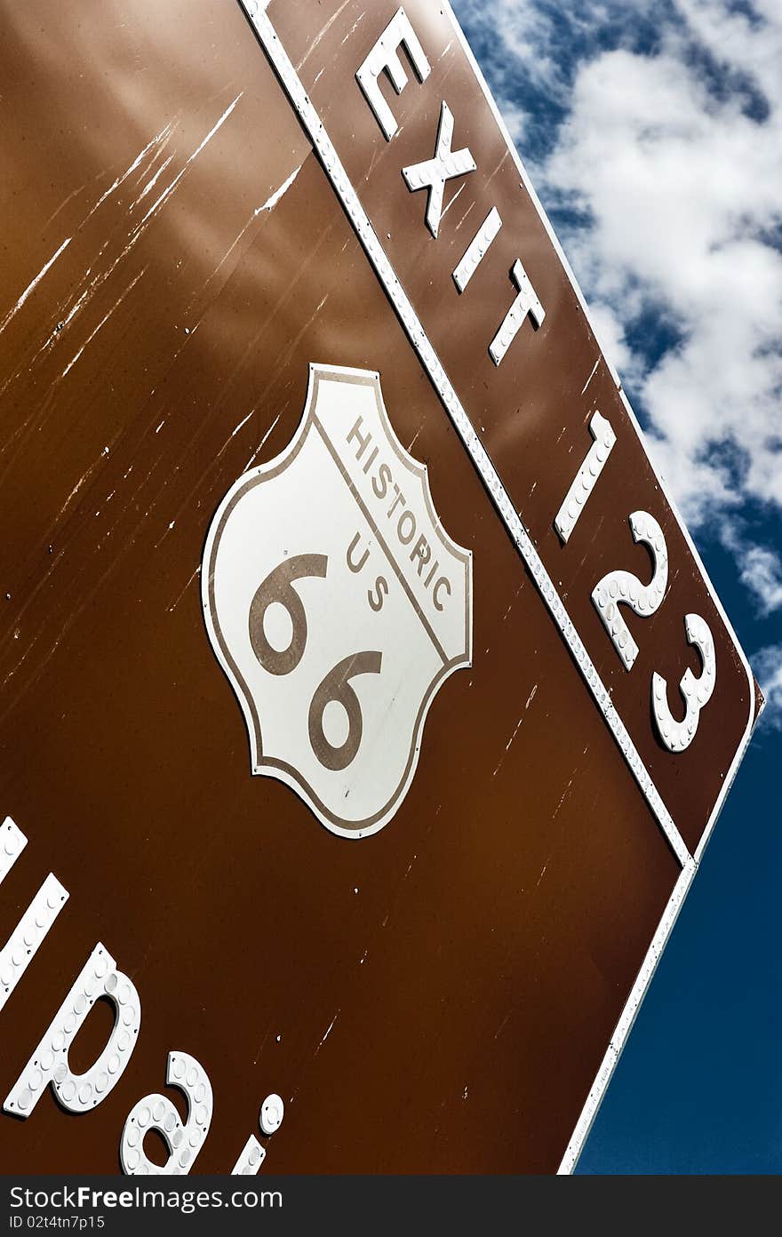 The famous Route 66