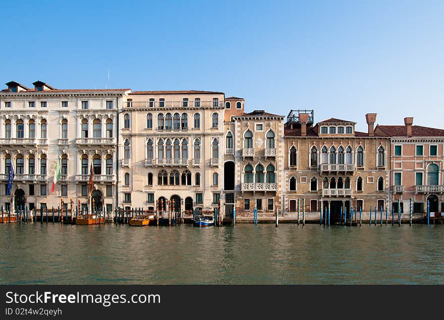 Venetians  Houses On The Grand Canal