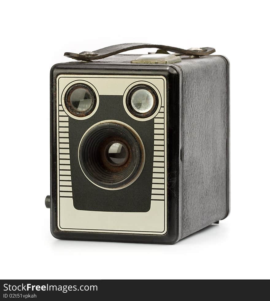 Vintage medium format film camera