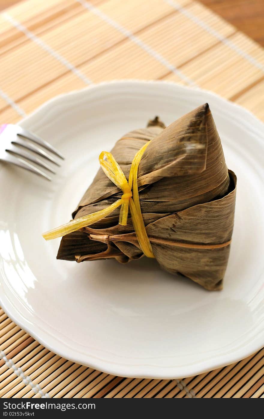 Chinese traditional meat dumpling on plate. For food and beverage, customs and traditions, and local and creative cuisine concepts.