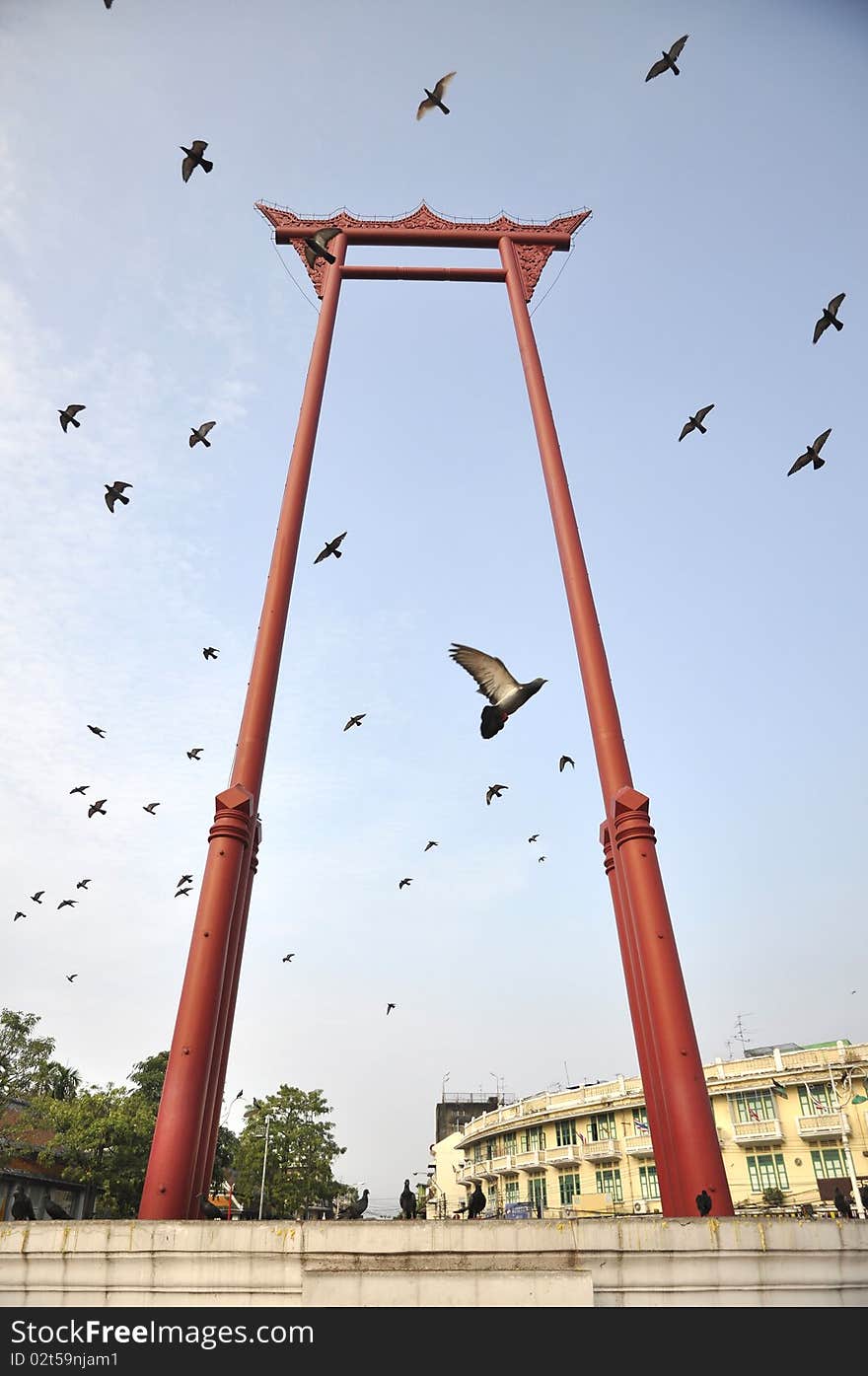 Giant Swing is a place and symbol of the importance of tourism. Giant Swing is a place and symbol of the importance of tourism.