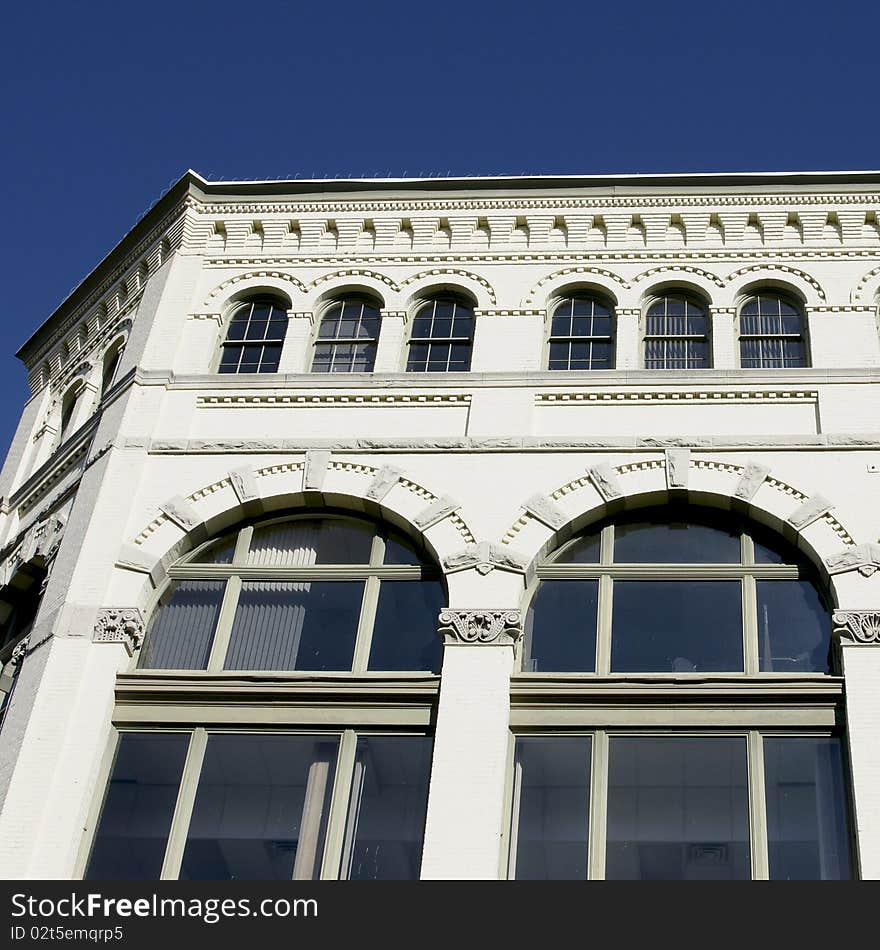 Architectural heritage building in downtown Victoria, BC. Architectural heritage building in downtown Victoria, BC