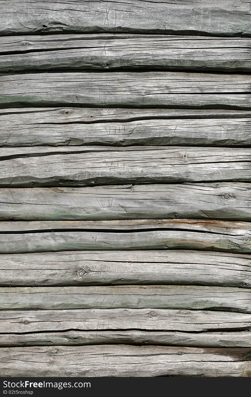 Old logs as a background