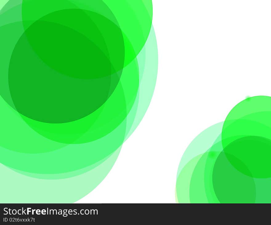 Green abstract background. Vector illustration. Green abstract background. Vector illustration